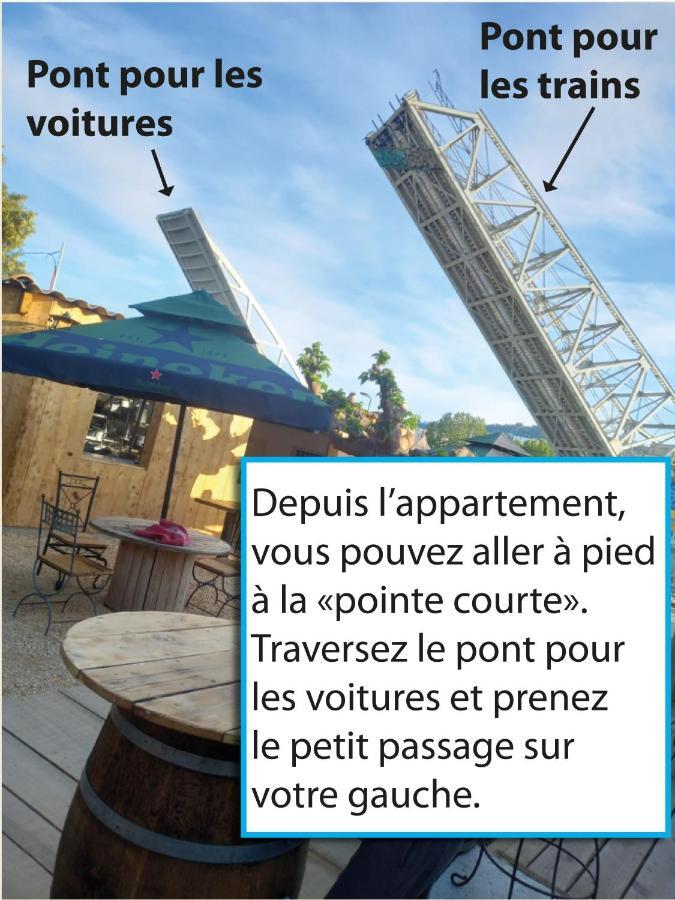 + Jardin Au Calme Avec Bbq + Cellier + Garage Lejlighed Sète Eksteriør billede